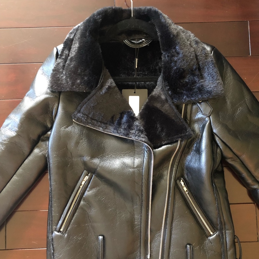Black Aviator Jacket